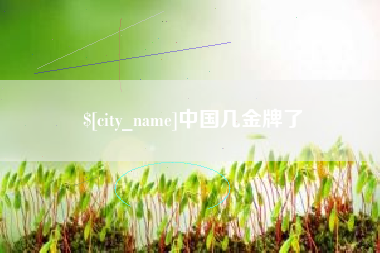凤城中国几金牌了