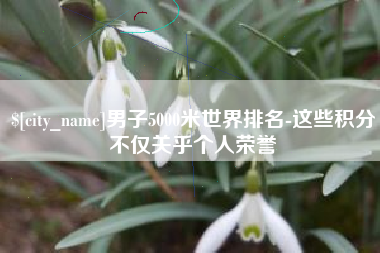 凤城男子5000米世界排名-这些积分不仅关乎个人荣誉