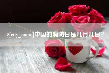 凤城中国的消防日是几月几日？