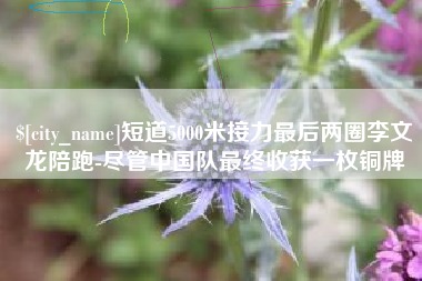 凤城短道5000米接力最后两圈李文龙陪跑-尽管中国队最终收获一枚铜牌