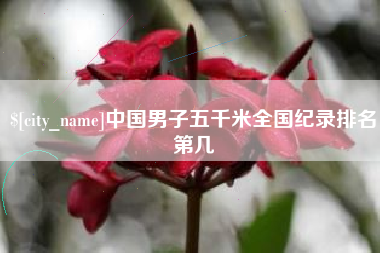 凤城中国男子五千米全国纪录排名第几