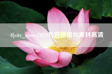 凤城2020九宫格图片素材高清