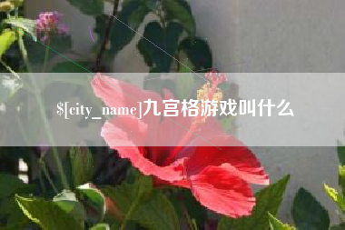 凤城九宫格游戏叫什么