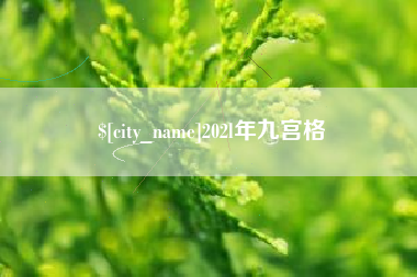 凤城202l年九宫格