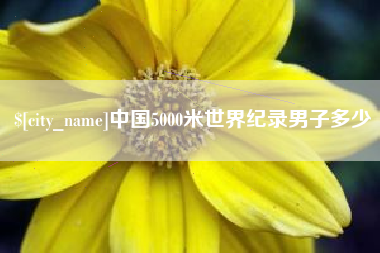 凤城中国5000米世界纪录男子多少
