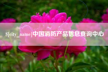 凤城中国消防产品信息查询中心