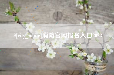 凤城消防官网报名入口2023