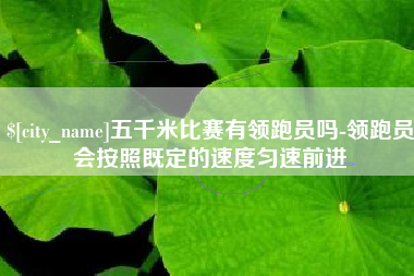 凤城五千米比赛有领跑员吗-领跑员会按照既定的速度匀速前进