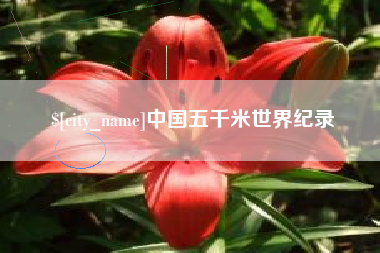 凤城中国五千米世界纪录