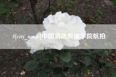凤城中国消防救援学院航拍