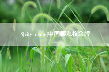 凤城中国哪九枚金牌