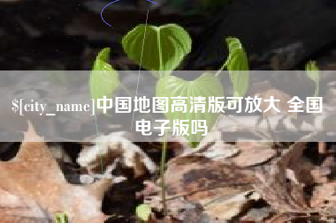 凤城中国地图高清版可放大 全国 电子版吗