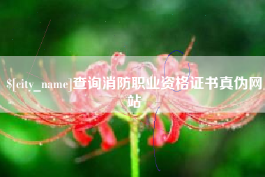 凤城查询消防职业资格证书真伪网站