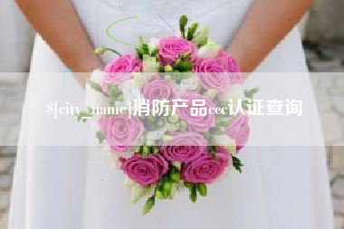 凤城消防产品ccc认证查询
