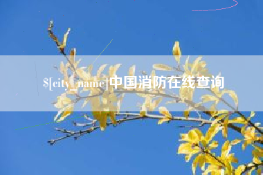 凤城中国消防在线查询