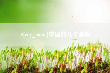 凤城中国的几个金牌